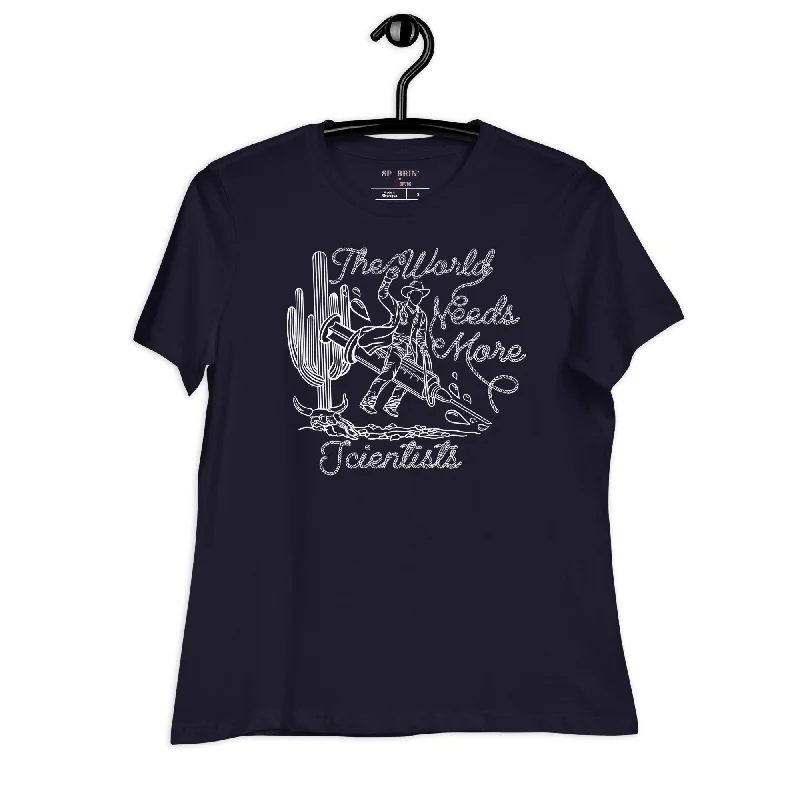 Weekend Deals That Please TWNM- Scientists Relaxed T- Shirt Dark Colors