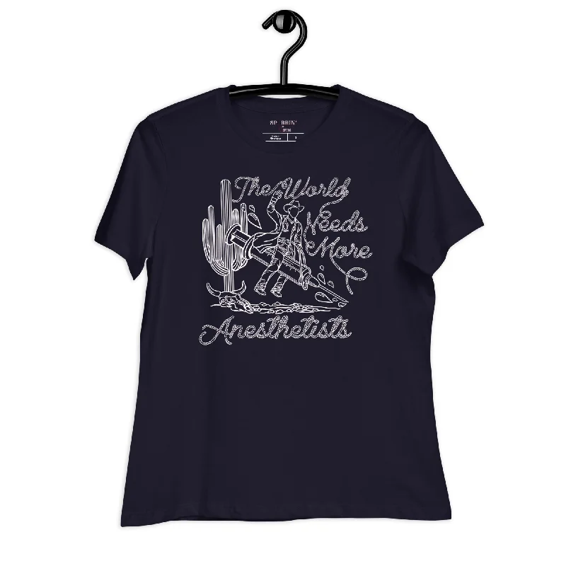Weekend Deals to Brighten Your Day TWNM- Anesthetists Relaxed T- Shirt Dark Colors