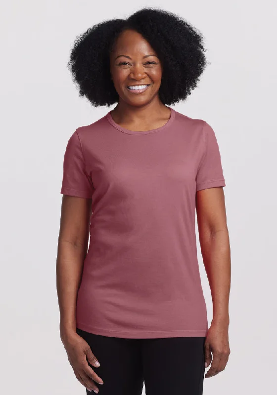 Low Price Liza Crew Neck Tee - Wild Ginger