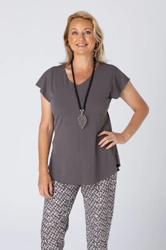 One-Day Only Moose Microfibre Jersey Short Sleeve Top