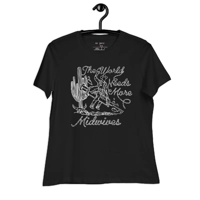 Weekend Savings Fiesta TWNM- Midwives Relaxed T- Shirt Dark Colors
