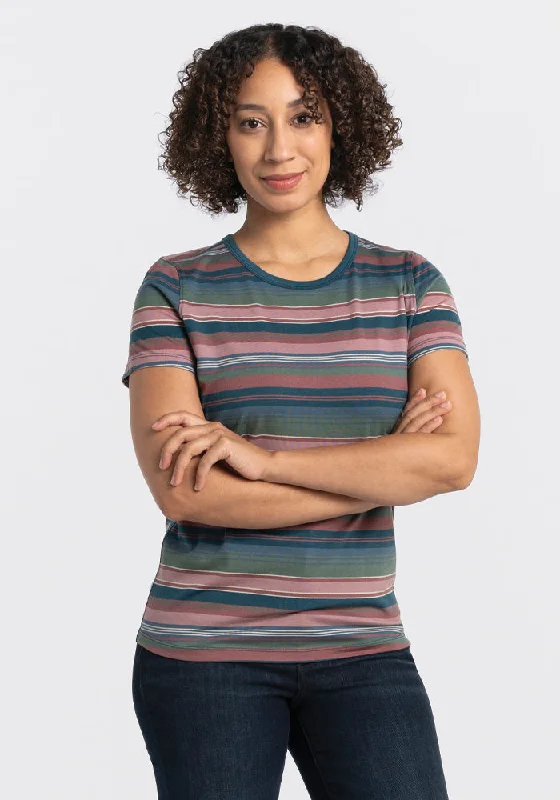 Special Discount Liza Crew Neck Tee - Adirondack 2.0 Stripe