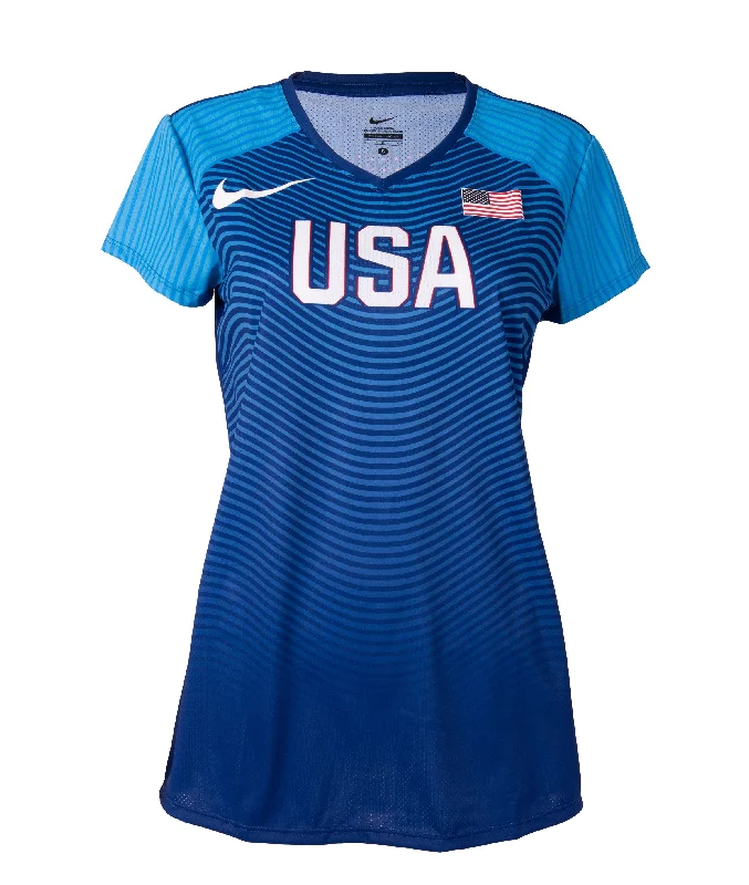 Make Your Weekend Count with Savings Nike USA Women's Official Rio Team Throw Top