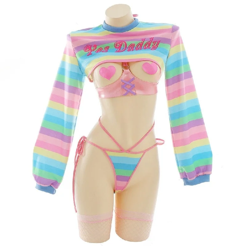 Weekend Savings Fiesta Yes Daddy Rainbow Set