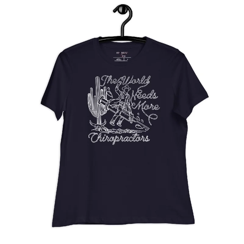 Weekend Specials to Enjoy TWNM- Chiropractors Women's Relaxed T-Shirt Dark Colors