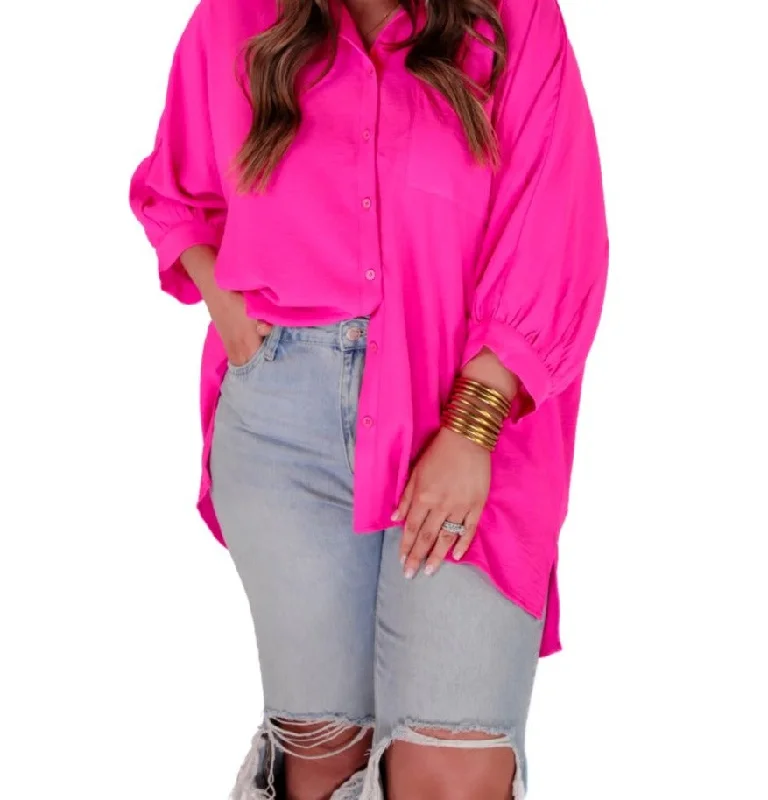 Lowest Rates Brighter Days Button Up Top