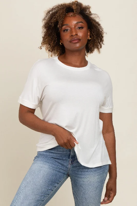 Weekend Savings Bonanza White Relaxed Fit T-Shirt