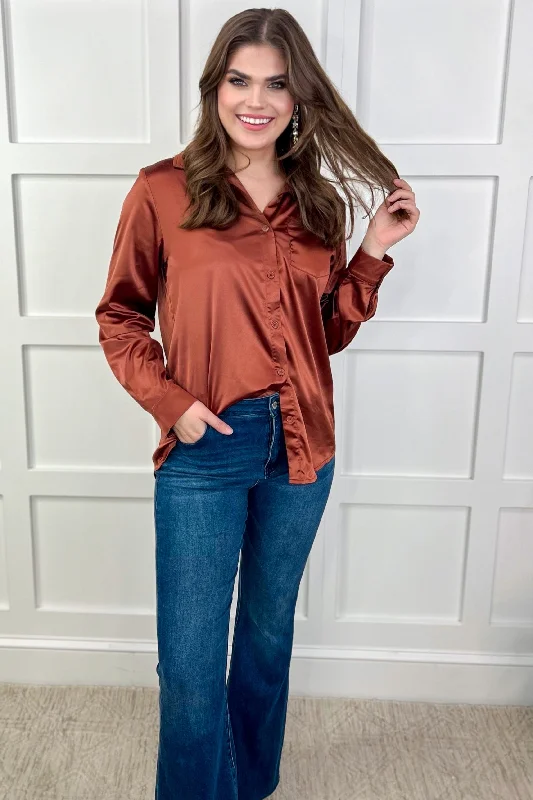 Weekend Bargains to Savor Boss Babe Button Up Top