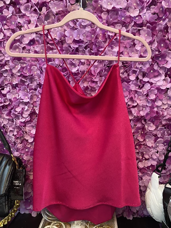 Weekend Bargains to Sizzle Satin Racer Back Top