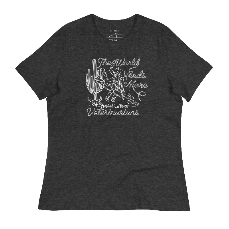 Final Offer TWNM- Veterinarians Women's Relaxed T-Shirt Dark Colors