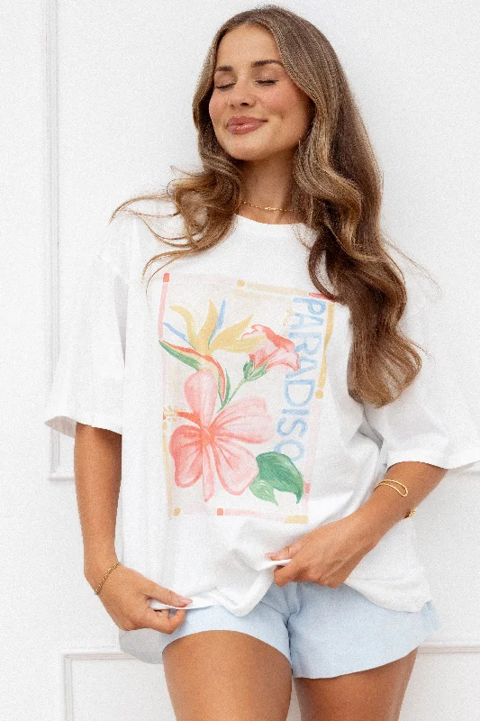 Weekend Specials to Relish Mia Graphic Tee - Paradiso