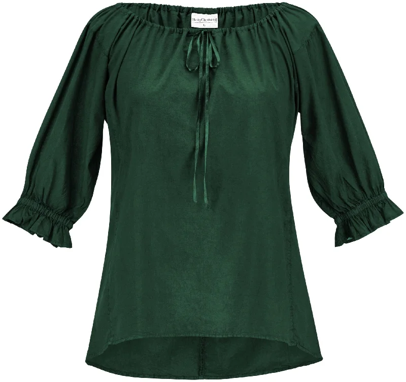 Can't Resist Brigid Tunic Limited Edition Greens