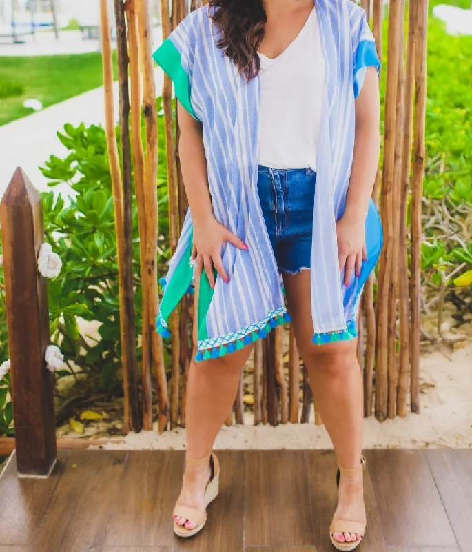 Unmissable Sale Kendall Pom Pom Kimono