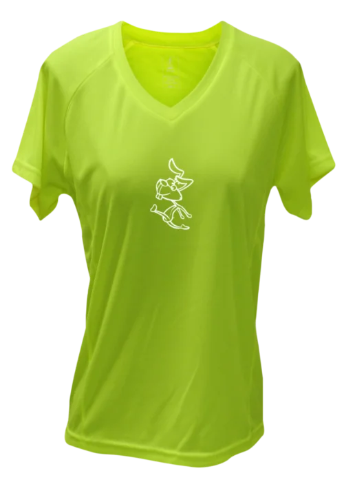 Unbeatable Deal Women's Reflective Short Sleeve Shirt - 2 Speeds Rabbit