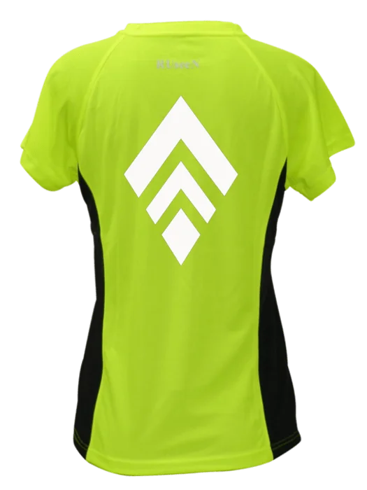 Weekend Offers That Delight Women's Reflective Short Sleeve Shirt - Broken Diamond