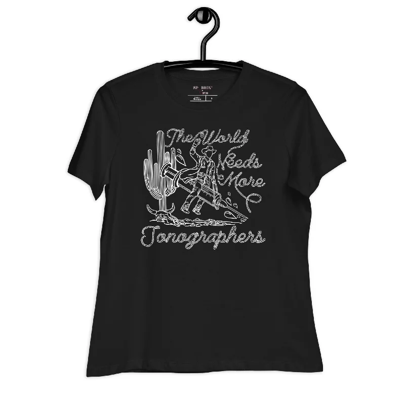 Weekend Discounts to Relish TWNM- Sonographers Relaxed T- Shirt Dark Colors