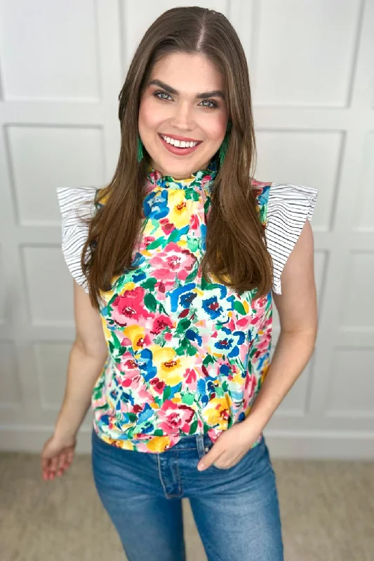 Overstock Clearance Style Sense Floral Top