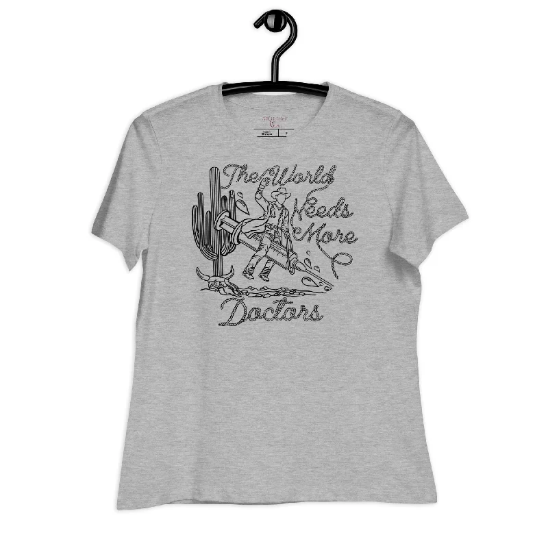 Fantastic Savings TWNM- Doctors Women's Relaxed T-Shirt Light Colors