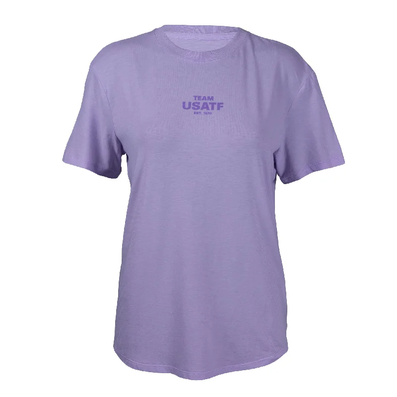Final Clearance Nike USATF Women's Dri-FIT Relaxed Short-Sleeve Top