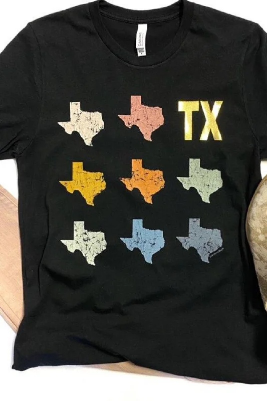 Stock Up Blame It On My Roots Texas Graphic Tee