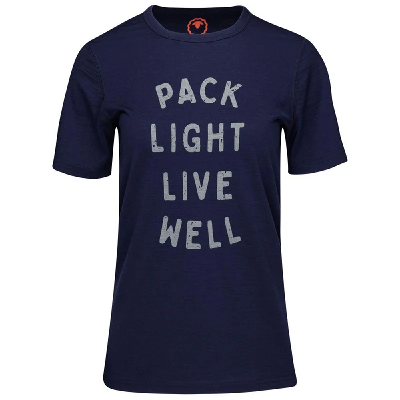 Weekend Offers You Can't Ignore Womens Merino 150 Pack Light Tee (Navy)