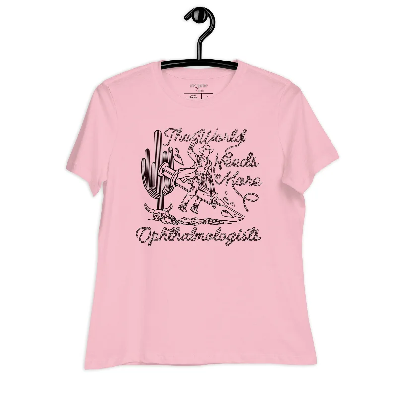 Weekend Shopping Bliss TWNM- Ophthalmologists Relaxed T- Shirt Light Colors