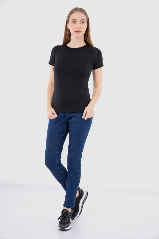 Massive Savings Short Sleeves Viscose Top