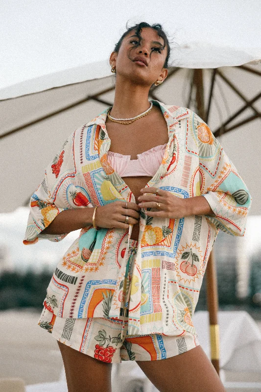 Weekend Offers That Thrill Olena Shirt - Agata Print