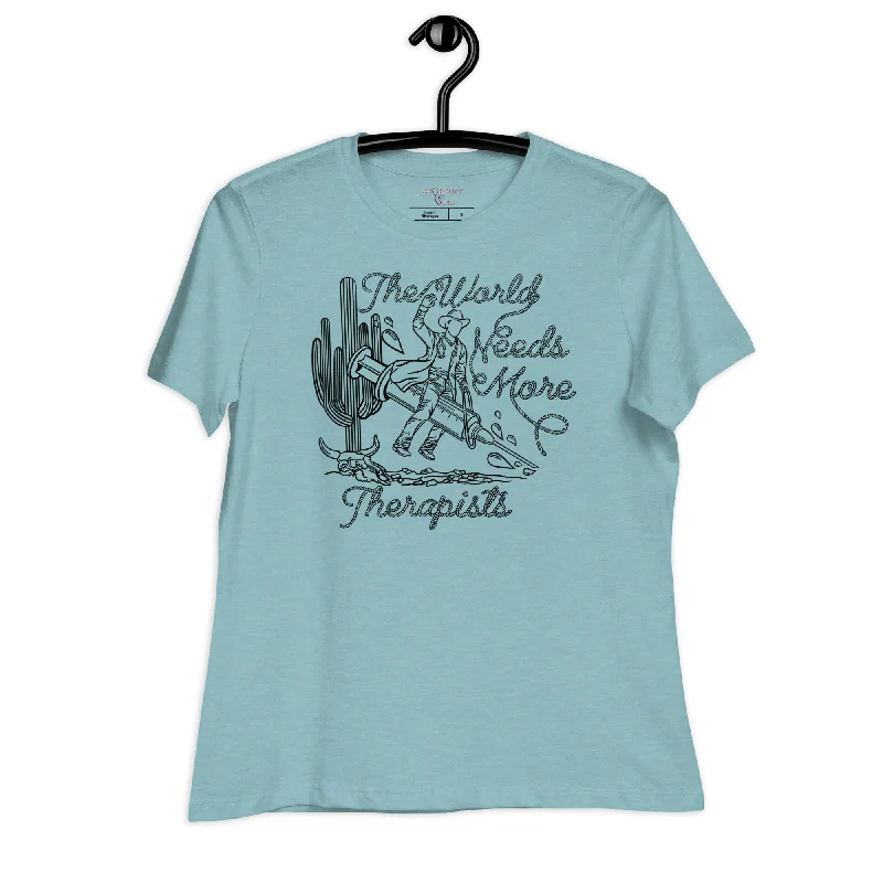 Weekend Specials to Delight TWNM- Therapists Relaxed T- Shirt Light Colors
