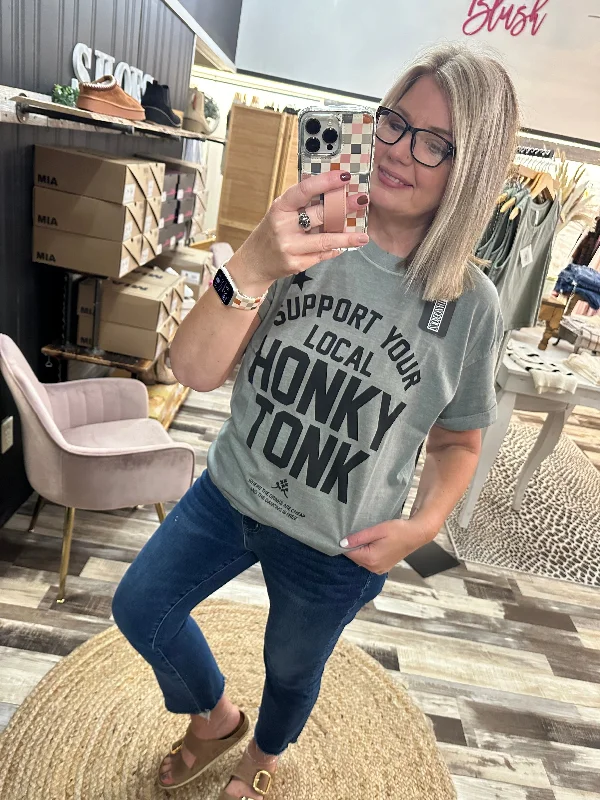 Savings Galore Girl Dangerous Support Your Local Honky Tonk Graphic