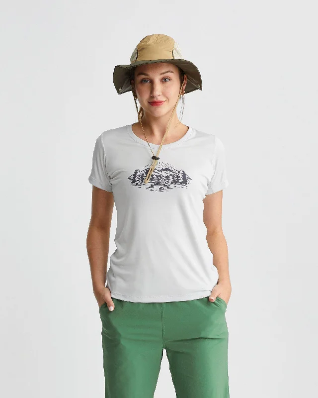 Now or Never W's Trailblazer Tee- Sunrise