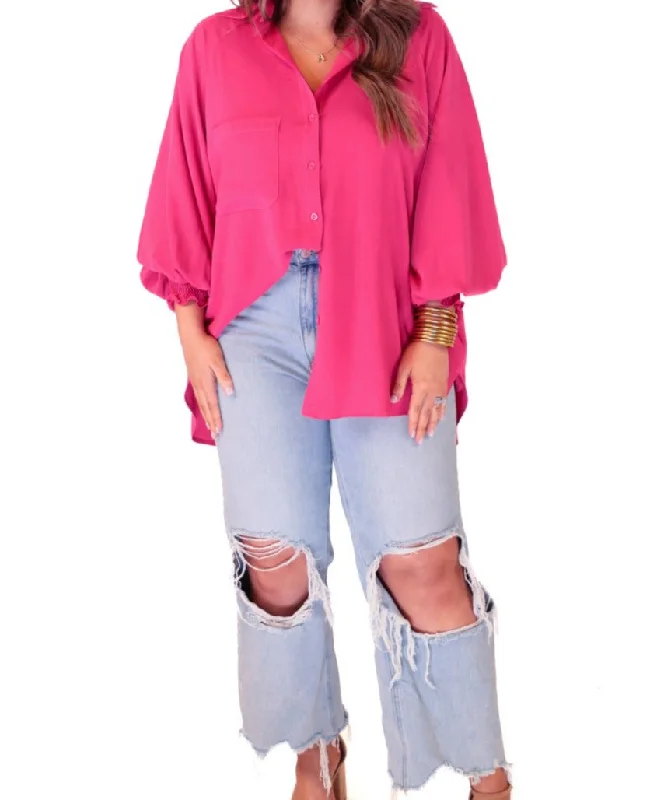 Cash Savings Carter Solid Smocked Top