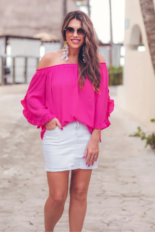 Shop Now Aurora Off The Shoulder Top