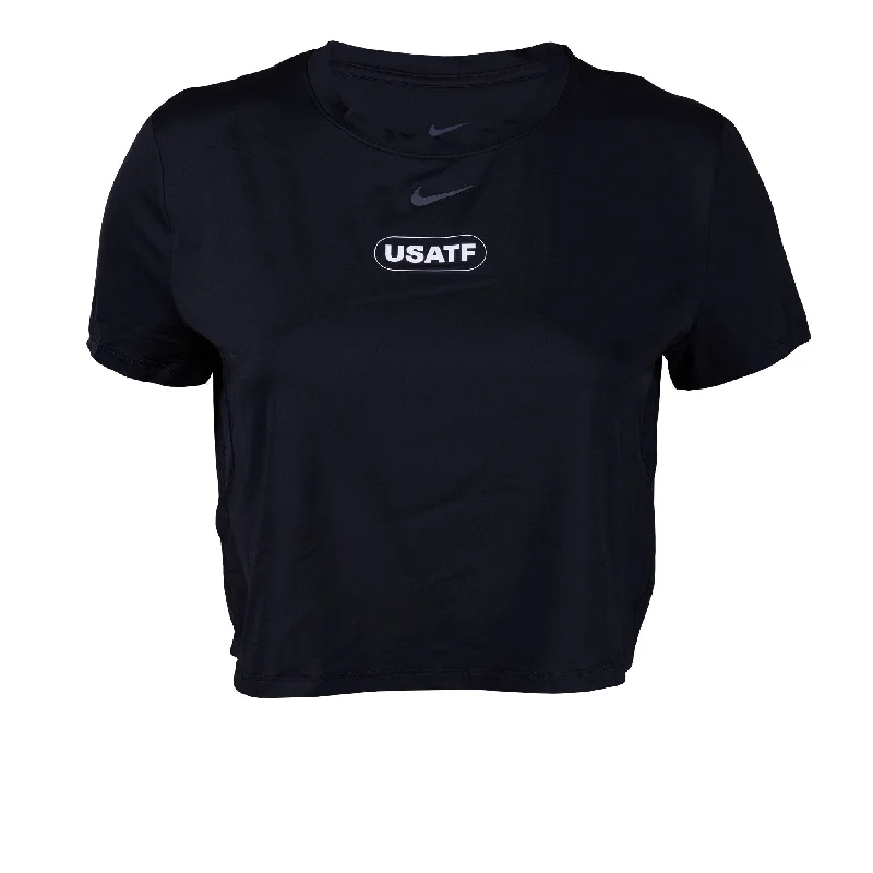 Early Access Nike USATF Women's Dri-FIT Short-Sleeve Cropped Top