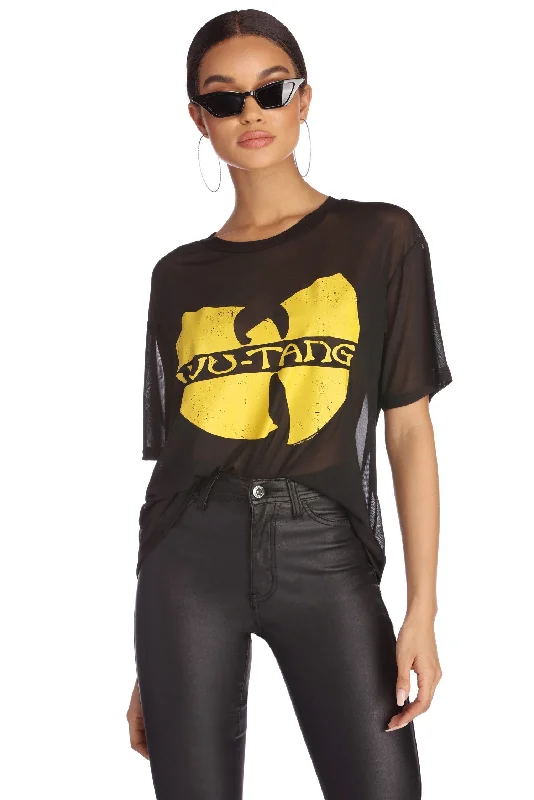 Weekend Shopping Made Better Wu-Tang Clan Mesh Graphic Tee