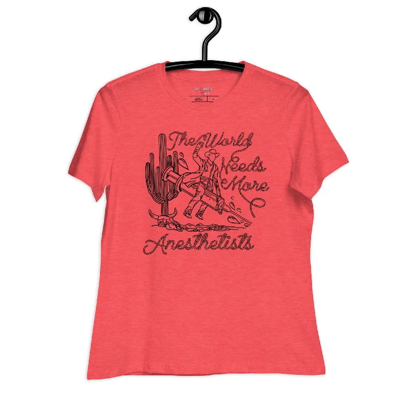 Weekend Bargains Just for You TWNM- Anesthetists Relaxed T- Shirt Light Colors