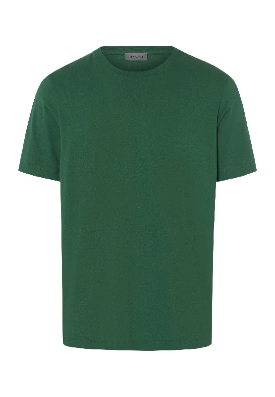 Living Shirts Jersey Cotton Crew Neck T-Shirt | Leaf Green 75050-2745