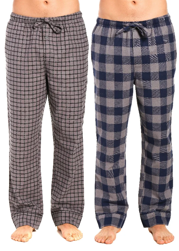 2-Pack (Checks Charcoal-Navy-Black)