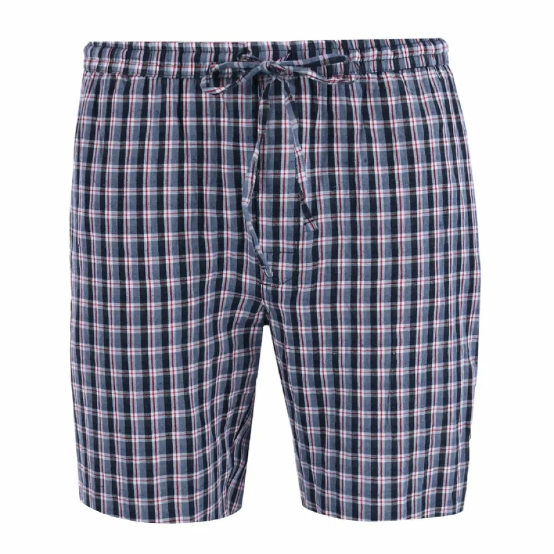 Ten West Apparel Men's Plaid Lounge Shorts