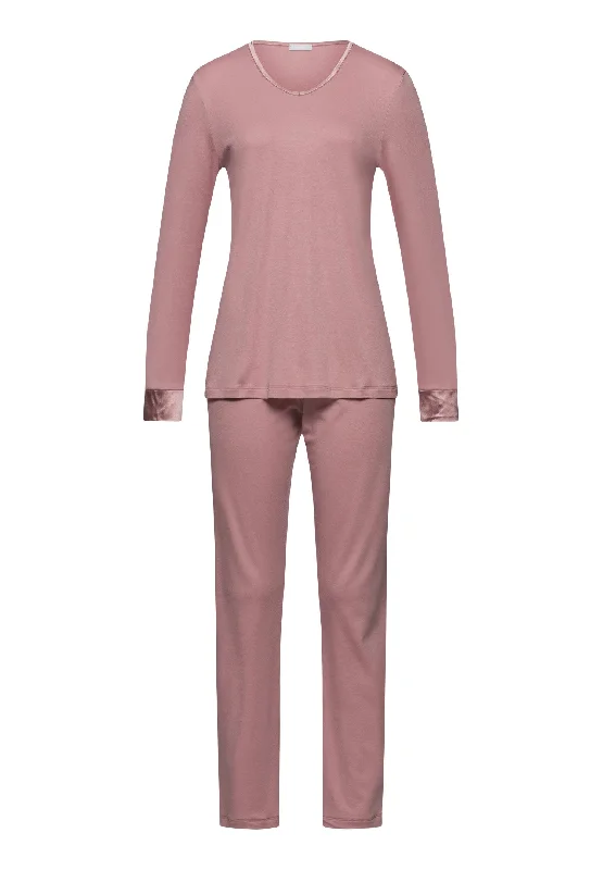 Virginia Long Sleeve Pajama Set | Woodrose 74876-2312