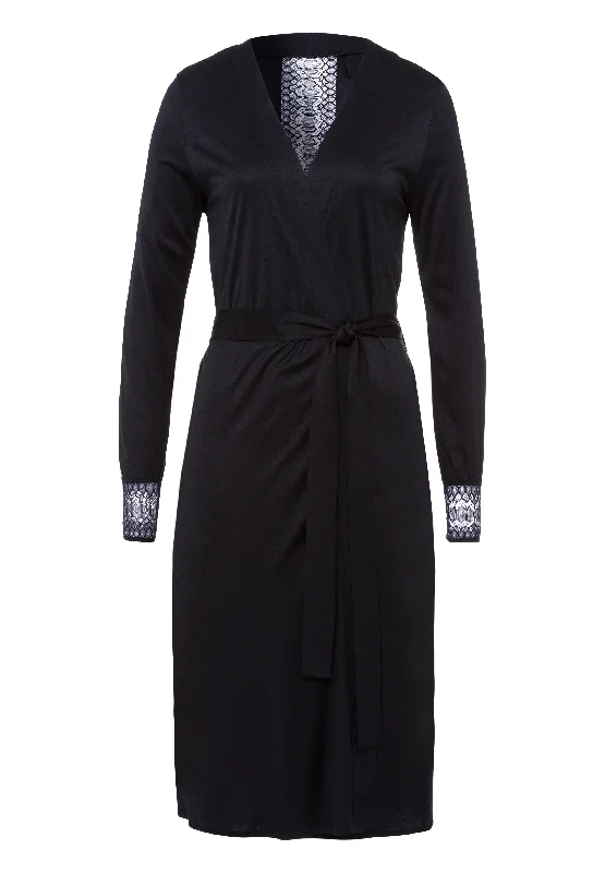 Weekend Offers That Delight Amanda Robe | Black 76639-019