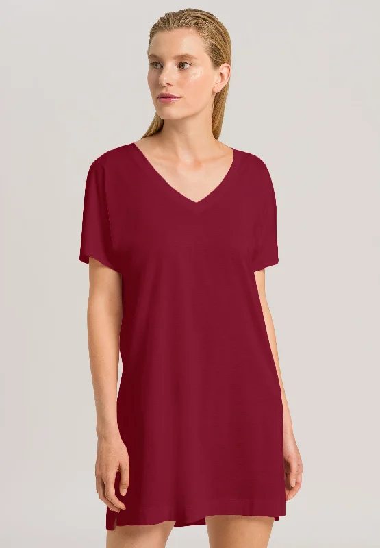 Laura Bigshirt | Burgundy 77111-2459