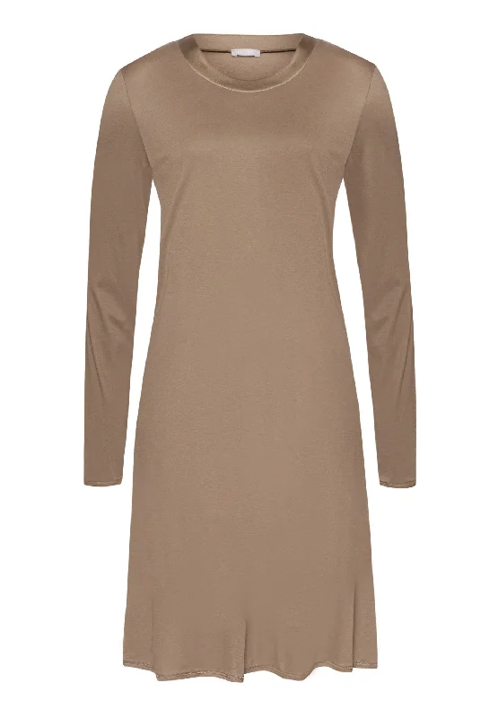 One-Day Only Grand Central TENCEL™ and Silk Nightgown | Taupe 77339-2847