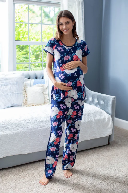 Extra Discount Annabelle Maternity Nursing Pajama Set