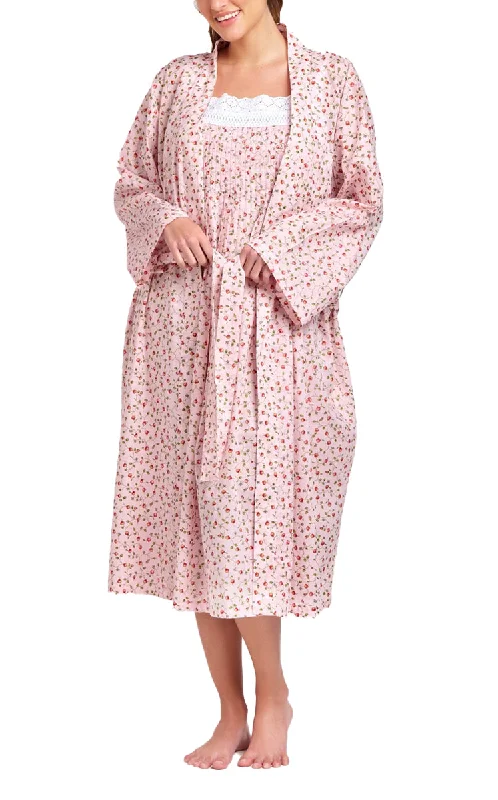 Arabella Sonia Cotton Robe in Rosebud Floral Print MD-75i