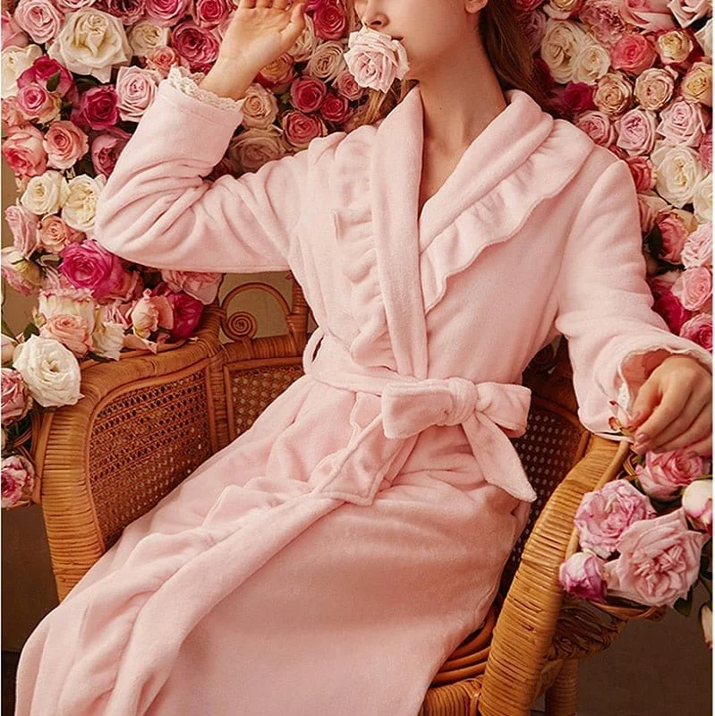 Special Price Avigail's Robe, Pink, S, M, L