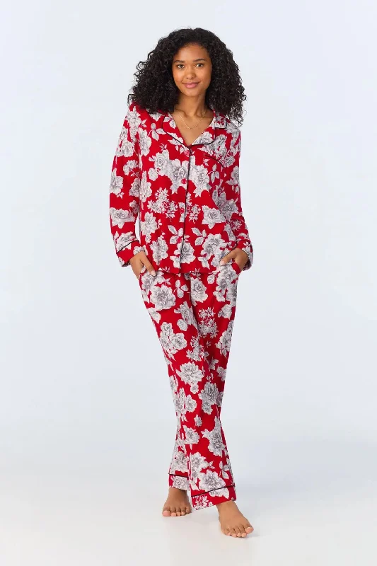 Exclusive Weekend Offers Inside Camellias Long Sleeve Classic PJ Set