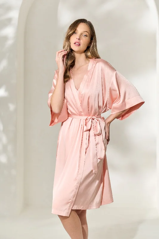 Celebrate the Weekend with Discounts Blush Luxe Robe