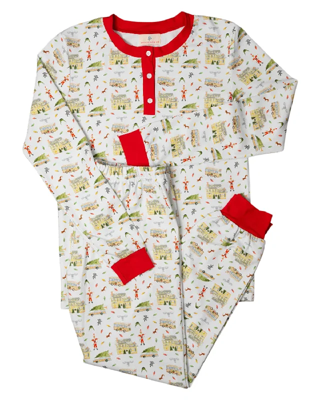 Weekend Savings Bonanza Holiday Vacation Knit Adult Pajamas