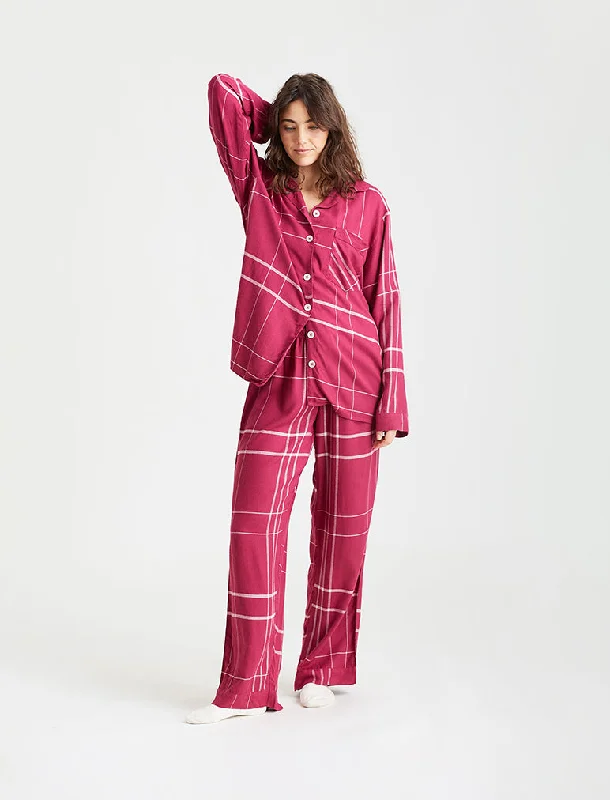 Mega Sale Comfy Plaid PJ